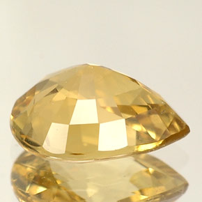 1,63 ctw natürlicher gelber Chrysoberyll, Birnenform, VVS
