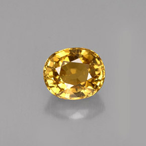 1,37 ctw natürlicher gelber Chrysoberyll, Oval Schliff, VVS-VS