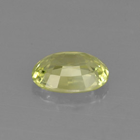 1,03 ctw natürlicher grüner Chrysoberyll, Oval Schliff, VVS