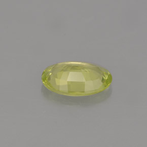 0,69 ctw natürlicher grüner Chrysoberyll, Oval Schliff, VVS-VS