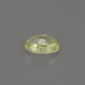 0,61 ctw natürlicher grüner Chrysoberyll, Oval Schliff, VVS