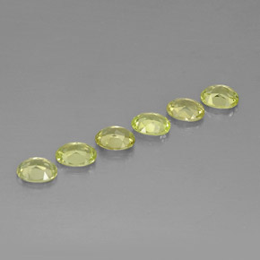  ct natürliche grüner Chrysoberyll-Edelsteine, Oval Schliff, VVS