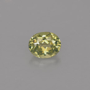0,48 ctw natürlicher grüner Chrysoberyll, Oval Schliff, VVS-VS