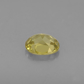0,43 ctw natürlicher gelber Chrysoberyll, Oval Schliff, VS
