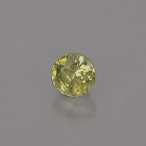 0,50 ctw natürlicher grüner Chrysoberyll, Rundschliff, VVS-VS