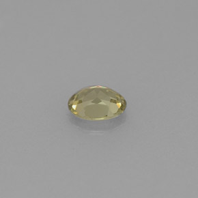 0,44 ctw natürlicher grüner Chrysoberyll, Oval Schliff, VVS-VS