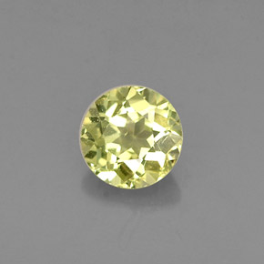 0,38 ctw natürlicher gelber Chrysoberyll, Rundschliff, VVS-VS
