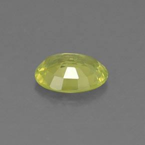 0,79 ctw natürlicher grüner Chrysoberyll, Oval Schliff, VS