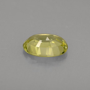 0,56 ctw natürlicher grüner Chrysoberyll, Oval Schliff, VVS-VS