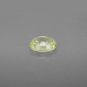 0,90 ctw natürlicher gelber Chrysoberyll, Oval Schliff, VVS-VS