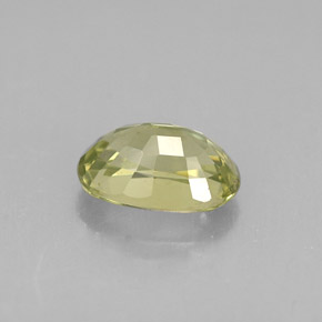 9,17 ctw natürlicher gelb-grün Chrysoberyll, Oval Schliff, VS