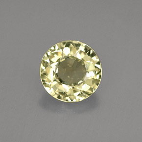 0,72 ctw natürlicher gelber Chrysoberyll, Rundschliff, VS