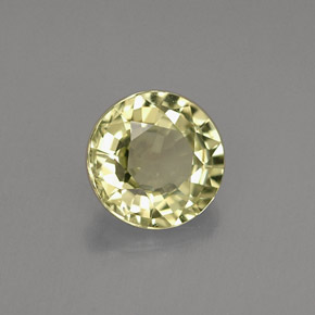 0,72 ctw natürlicher gelber Chrysoberyll, Rundschliff, VS