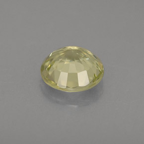 0,72 ctw natürlicher gelber Chrysoberyll, Rundschliff, VS