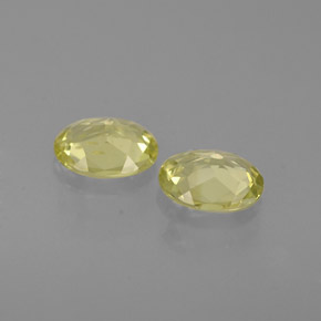  ct natürliche gelber Chrysoberyll-Edelsteine, Oval Schliff, VVS-VS