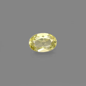 0,52 ctw natürlicher gelber Chrysoberyll, Oval Schliff, VVS