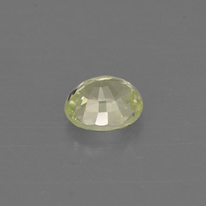 0,54 ctw natürlicher grüner Chrysoberyll, Oval Schliff, VVS