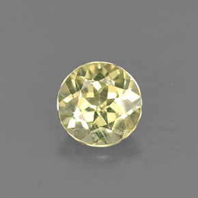 0,68 ctw natürlicher gelber Chrysoberyll, Rundschliff, VVS