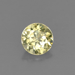 0,68 ctw natürlicher gelber Chrysoberyll, Rundschliff, VVS