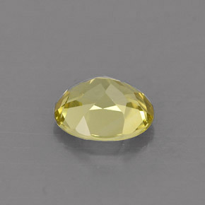 0,72 ctw natürlicher gelber Chrysoberyll, Oval Schliff, VVS-VS