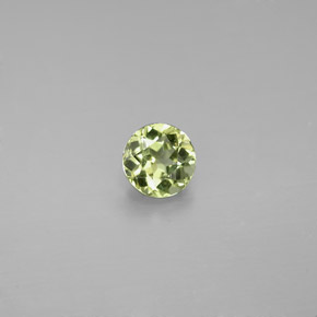 0,58 ctw natürlicher grüner Chrysoberyll, Rundschliff, VVS