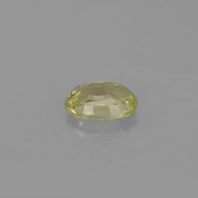 9,17 ctw natürlicher gold-grün Chrysoberyll, Oval Schliff, VVS-VS