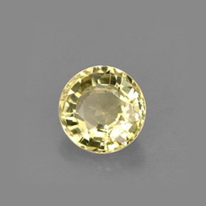 9,17 ctw natürlicher Gelb Chrysoberyll, Rund Schliff, VVS-VS