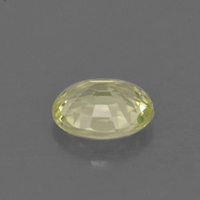 0,72 ctw natürlicher grüner Chrysoberyll, Oval Schliff, VVS-VS