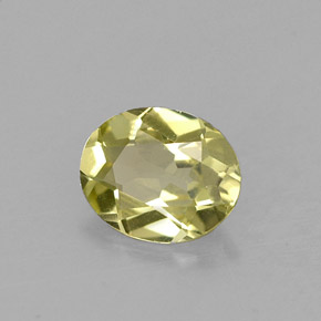 0,66 ctw natürlicher grüner Chrysoberyll, Oval Schliff, VVS