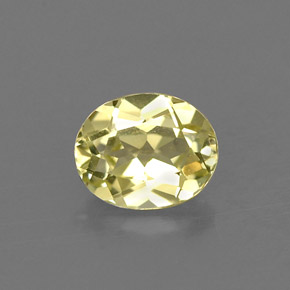 0,69 ctw natürlicher grüner Chrysoberyll, Oval Schliff, VVS