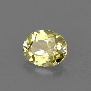 0,69 ctw natürlicher grüner Chrysoberyll, Oval Schliff, VVS