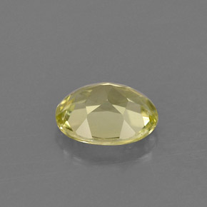 0,69 ctw natürlicher grüner Chrysoberyll, Oval Schliff, VVS