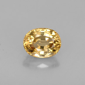 0,90 ctw natürlicher gelber Chrysoberyll, Oval Schliff, VVS