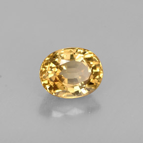 0,90 ctw natürlicher gelber Chrysoberyll, Oval Schliff, VVS