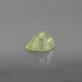 1,46 ctw natürlicher grüner Chrysoberyll, Birnenform, VVS-VS
