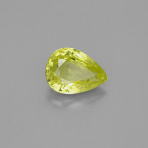 1,44 ctw natürlicher gelber Chrysoberyll, Birnenform, VVS-VS