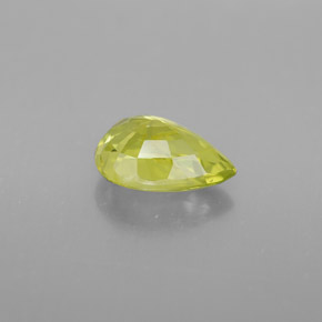 1,44 ctw natürlicher gelber Chrysoberyll, Birnenform, VVS-VS