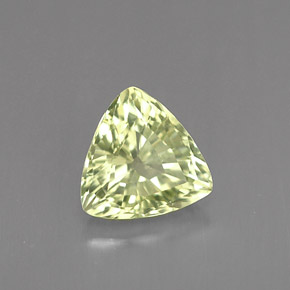 1,04 ctw natürlicher grüner Chrysoberyll, Trillion, VVS-VS