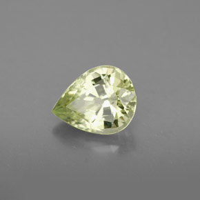 1,50 ctw natürlicher grüner Chrysoberyll, Birnenform, VVS
