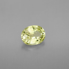 1,38 ctw natürlicher grüner Chrysoberyll, Oval Schliff, VVS