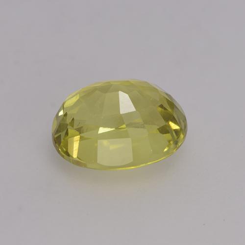 1,41 ctw natürlicher gelber Chrysoberyll, Oval Schliff, VS