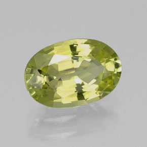 1,42 ctw natürlicher gelber Chrysoberyll, Oval Schliff, VVS-VS