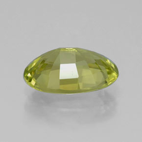 1,42 ctw natürlicher gelber Chrysoberyll, Oval Schliff, VVS-VS