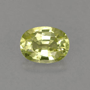 1,40 ctw natürlicher Gold Chrysoberyll, Oval Schliff, VVS-VS