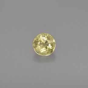 0,46 ctw natürlicher gelber Chrysoberyll, Rundschliff, VVS-VS