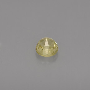 0,46 ctw natürlicher gelber Chrysoberyll, Rundschliff, VVS-VS