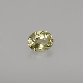 0,46 ctw natürlicher grüner Chrysoberyll, Oval Schliff, VVS-VS