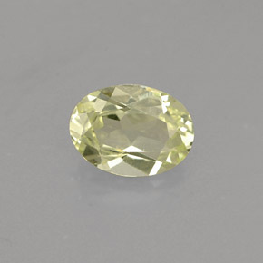 0,75 ctw natürlicher gelber Chrysoberyll, Oval Schliff, VVS-VS