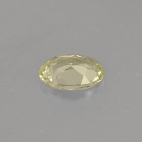 0,75 ctw natürlicher gelber Chrysoberyll, Oval Schliff, VVS-VS