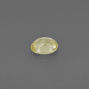 0,45 ctw natürlicher gelber Chrysoberyll, Oval Schliff, VS